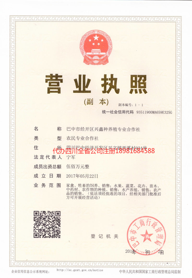 安徽安徽兴鑫种养殖专业合作社