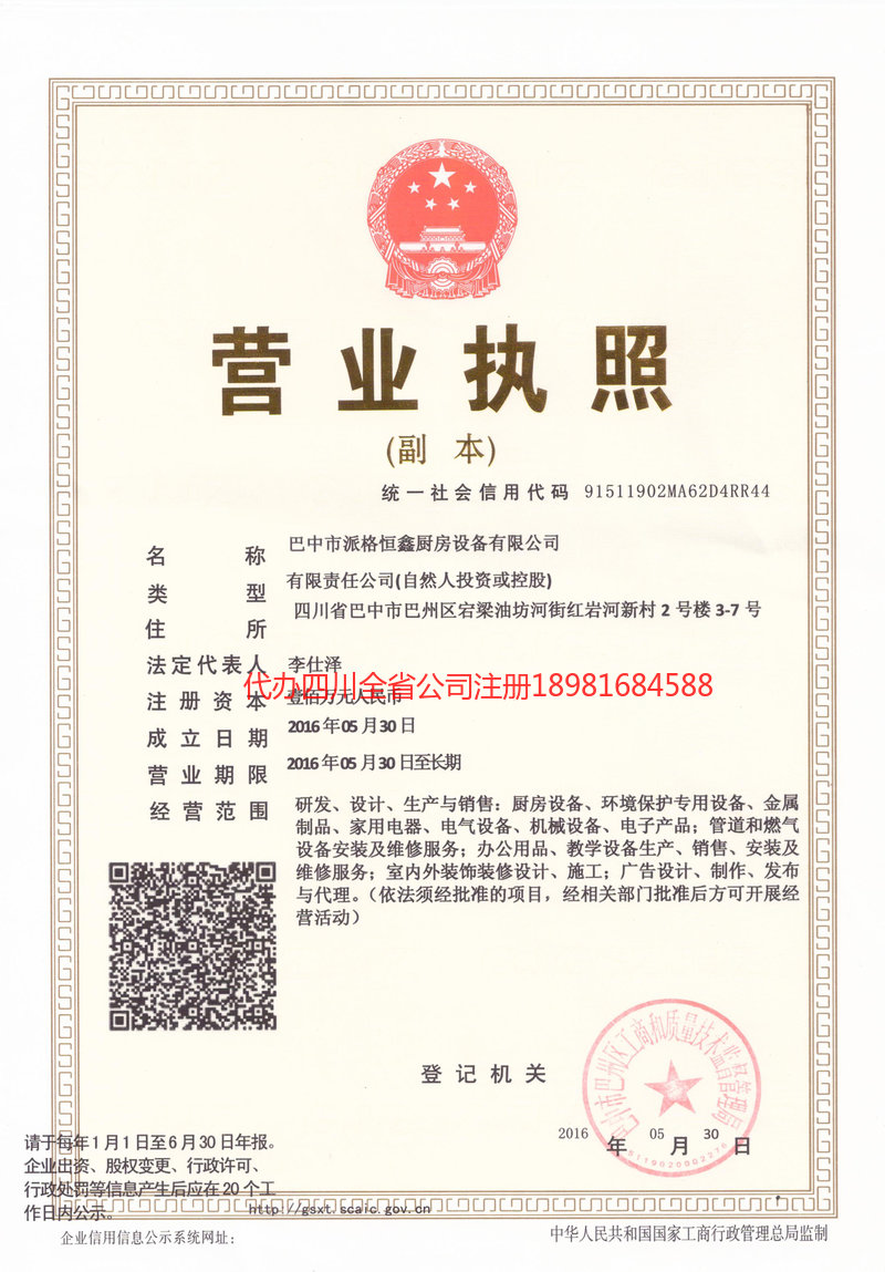 安徽安徽派格恒鑫厨房设备有限公司